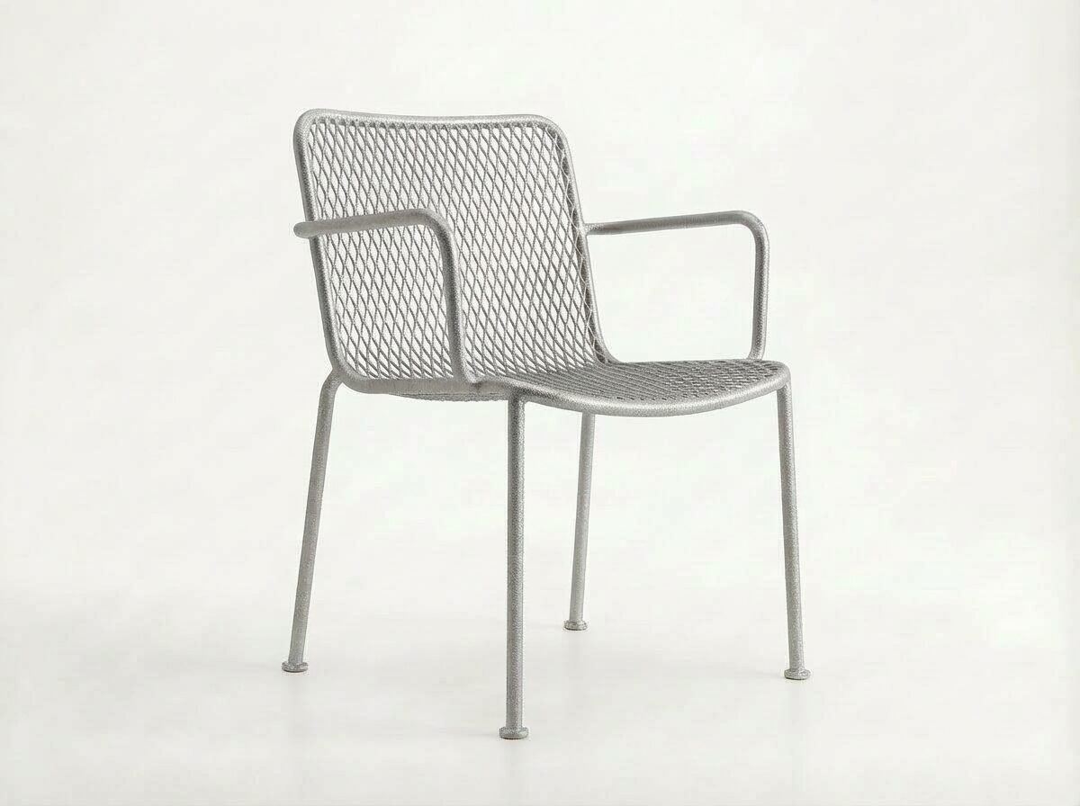 Arm Chair Furniture Blasting & Powder Coatings
